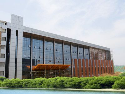 賀我司成功簽訂航天基地五0四園區(qū)B4、B5、B6樓幕墻、門窗